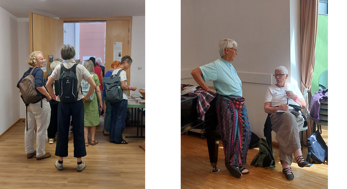 Der Saal füllt sich